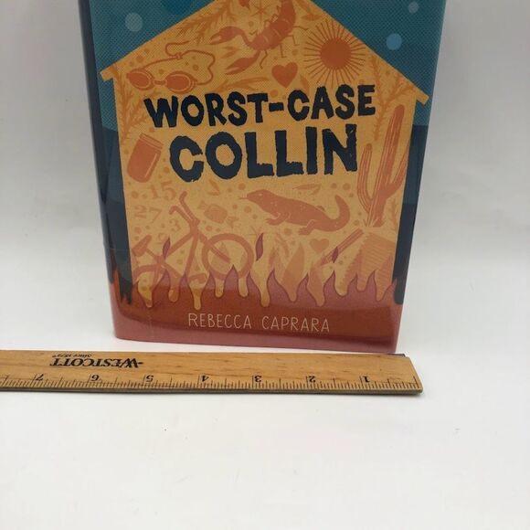 Worst-Case Collin Rebecca Caprara Hardback Book Teen Fiction Ex-Library - Picture 13 of 13